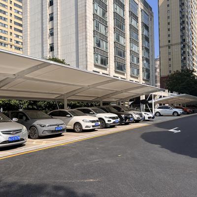 Tensile Carport for 4-Wheel Vehicle