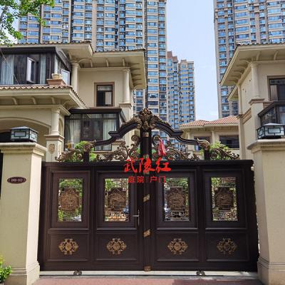 Aluminum Art Gate-Evergrande Huafu European Style Sliding Gate