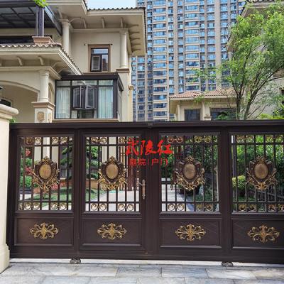 Aluminum Art Gate-Evergrande Huafu European Style Sliding Gate