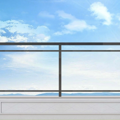Glass Panel Aluminum Profile Railing 